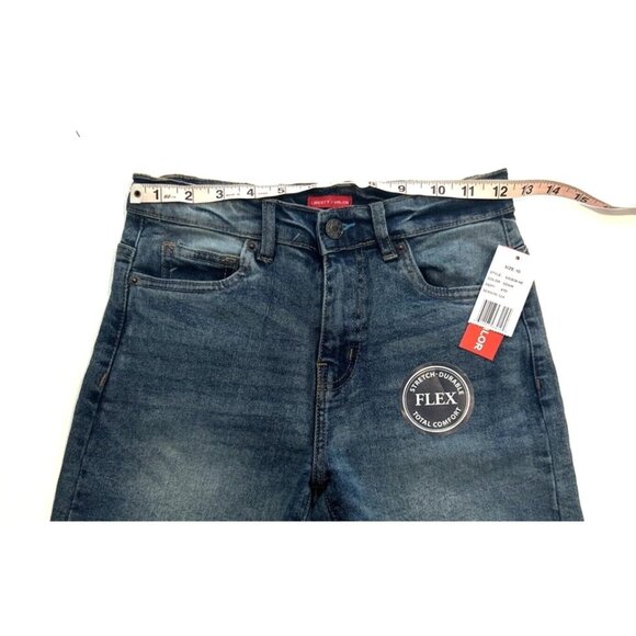 Liberty‎ Valor Jeans Shorts Boy's Size 10 Blue Denim Stretch Durable Flex NWT - Picture 5 of 7